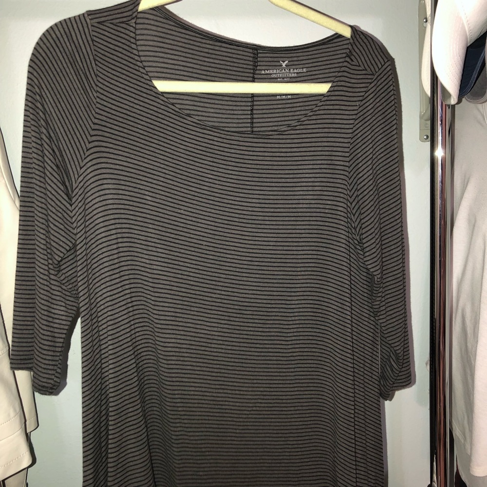 American eagle stripped long sleeve